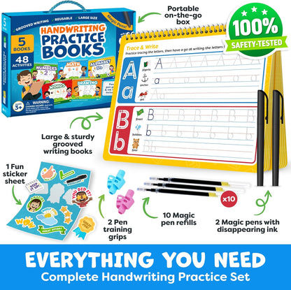 Magic Grooved Writing Practice for Kids