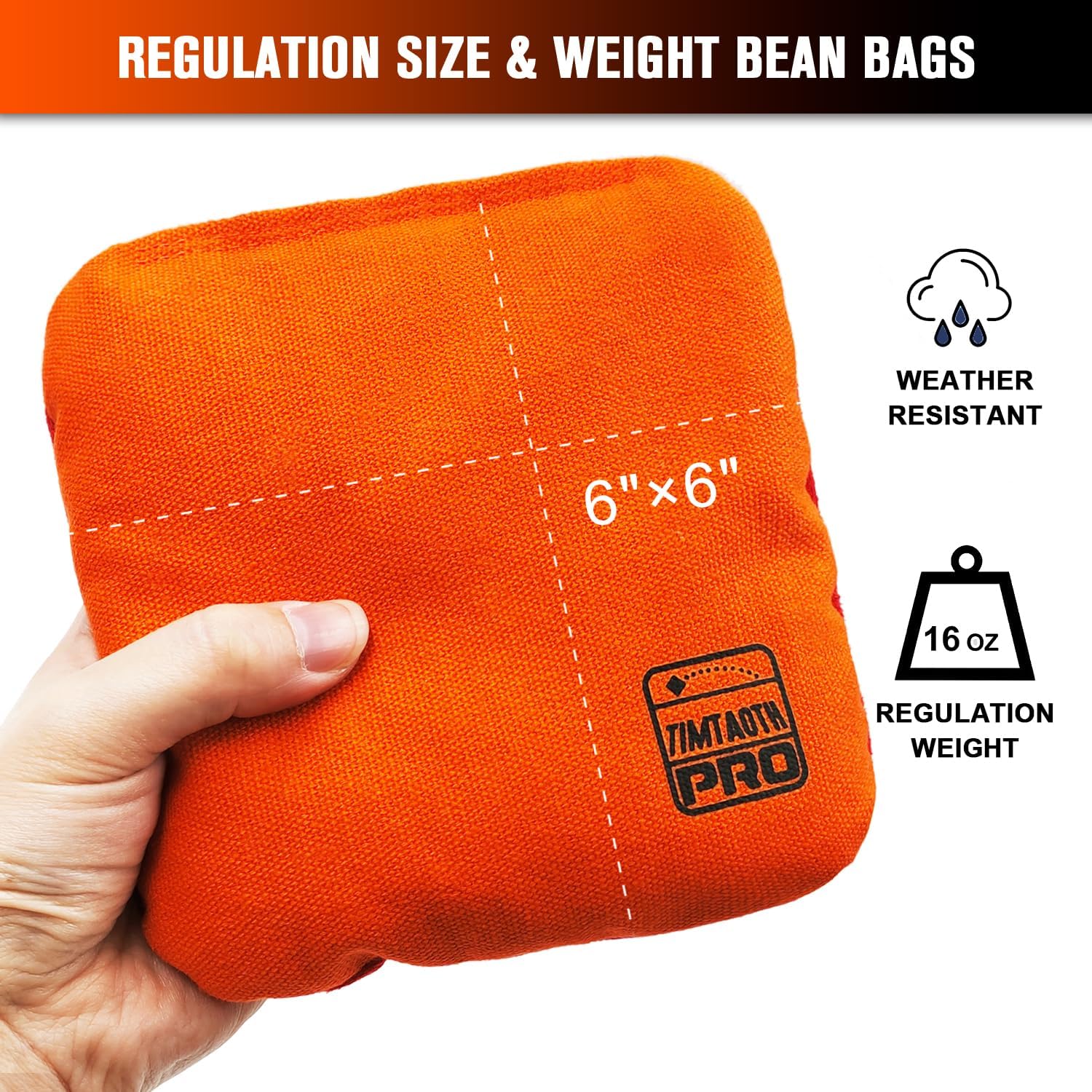 Dual Sided Corn Hole Bags Professional Cornhole Bags Set of 8 Regulation Corn Hole Bean Bags