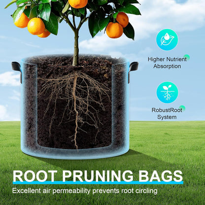 Land Guard 4-Pack Fabric Grow Bags: A Game-Changer for Gardeners