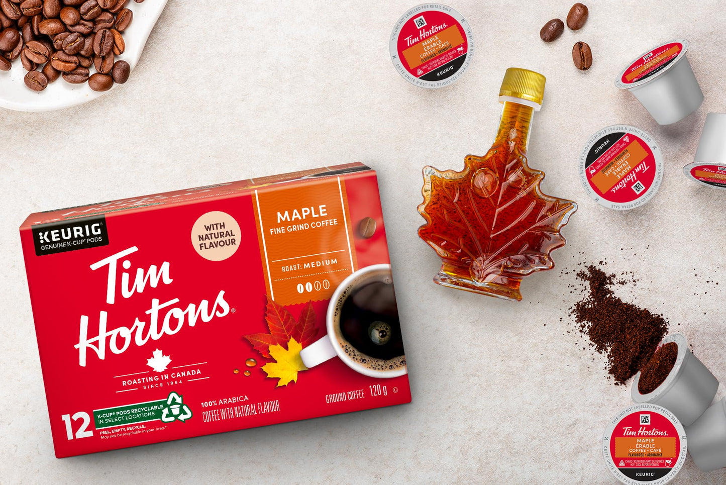 Tim Hortons Einzelportionskaffee, Originalmischung, K-Cup Pods für Keurig Kaffeemaschinen (30 K-Cups)