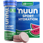Nuun Sport Electrolyte Tablets with Magnesium, Calcium, Potassium, Chloride & Sodium, Gluten Free & Vegan, Mixed Flavors, 48 Pack (40 Servings Total)