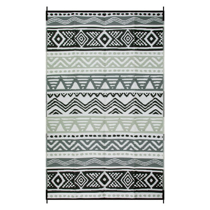Lahome Outdoor Rugs 8x10 Waterproof, Reversible Outdoor Plastic Straw Rug for Camping Patio, RV Outdoor Rugs Outside, Outdoor Carpet for Porch Deck Backyard Picnic(Blue/Yellow,8'x 10')