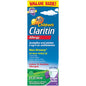 Claritin Children's Allergy Medicine,24-Hour Non-Drowsy Loratadine 5mg,Antihistamine Liquid for Kids Aged 2 Years and Older,Grape Flavored,8 fl oz.,(Pack of 2)