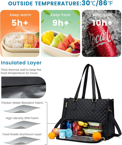 LOVEVOOK Lunch Tote Bag for Women: A Game-Changer for Busy Lives