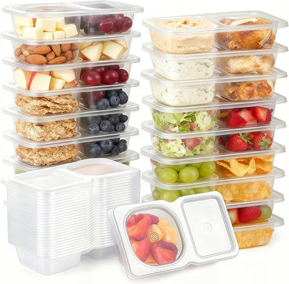 30-Pack Plastic (2-Compartment)