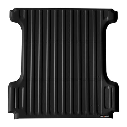 TripleAliners Truck Mat Compatible with 2019-2026 Chevy Silverado 1500 / GMC Sierra 1500 6.6FT Accessories, Truck Bed Mat Heavy Duty Custom Fit All Weather Protection TPE Pickup Liner, Standard Bed