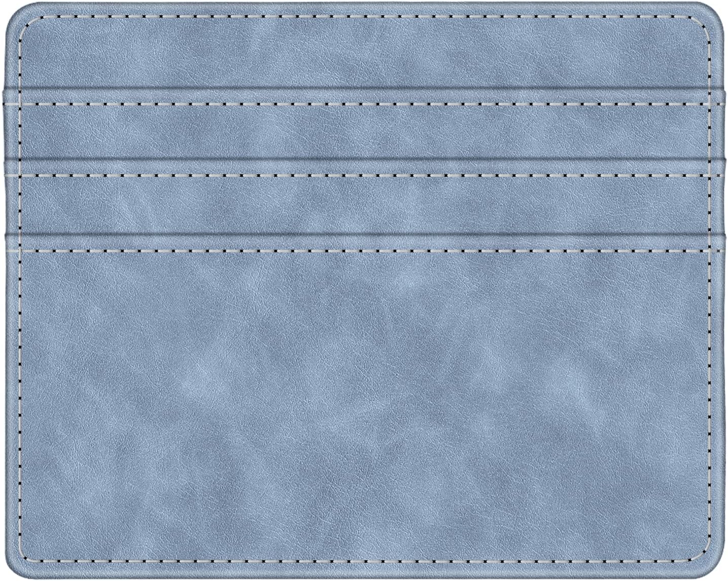 Fintie Schlankes, minimalistisches Fronttaschen-Portemonnaie, RFID-blockierendes Kreditkartenetui, Kartenhüllen mit Ausweisfenster für Herren und Damen