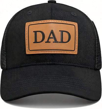 Adjustable Baseball Cap for Dad, Husband, Grandpa Men, Back Trucker Hat, Dad Hat for Birthday