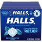 Halls Cough and Throat Relief Mentho-Lyptus Cough Drops, 12 Bags of 30 (360 Total Drops)