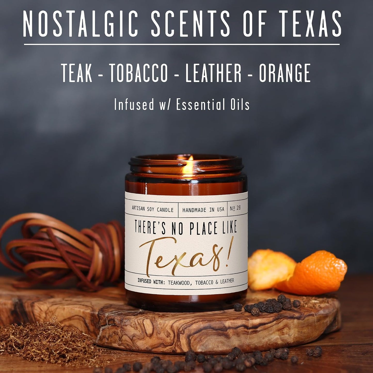 There's No Place Like Texas Candle: A Nostalgic Souvenir for Home
