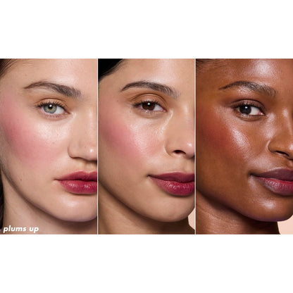 e.l.f. Sheer For It Blush Tint, vielseitig, langanhaltendes Lippen- & Wangen-Make-up, kreiert ein natürlich frisches Finish, vegan & tierversuchsfrei, Plums Up