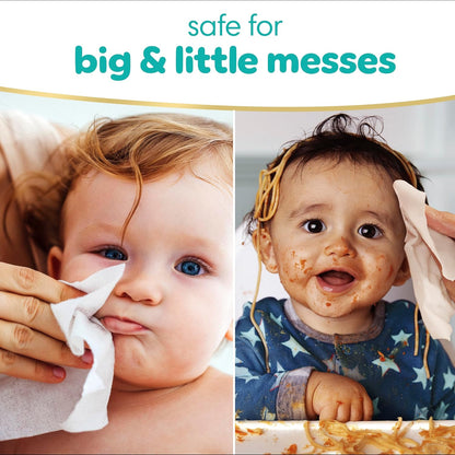 Pampers Swaddlers Disposable Baby Diapers Size 1, One Month Supply (198 Count) with Sensitive Water Based Baby Wipes 6X Pop-Top Packs (336 Count)