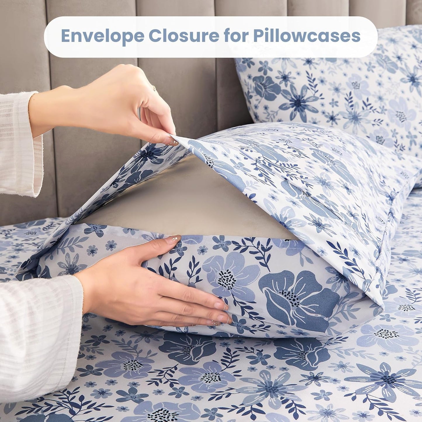 Mooreeke Floral King Sheets: Soft, Breathable, and Stylish Bedding