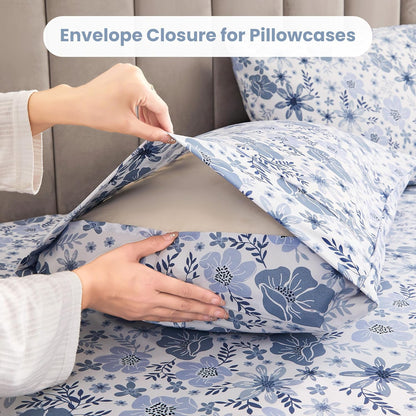 Mooreeke Floral King Sheets: Soft, Breathable, and Stylish Bedding