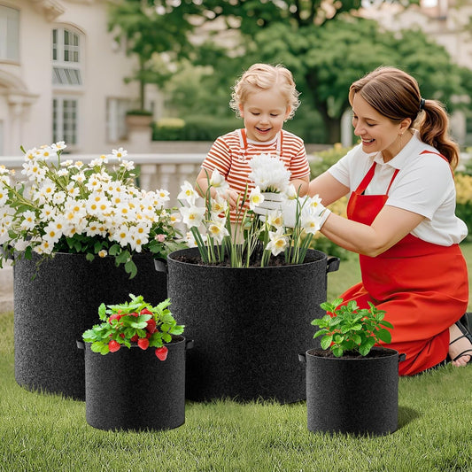 Land Guard 4-Pack Fabric Grow Bags: A Game-Changer for Gardeners