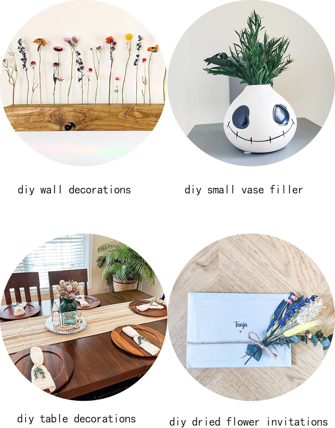 DIY Natural Dried Flower Set