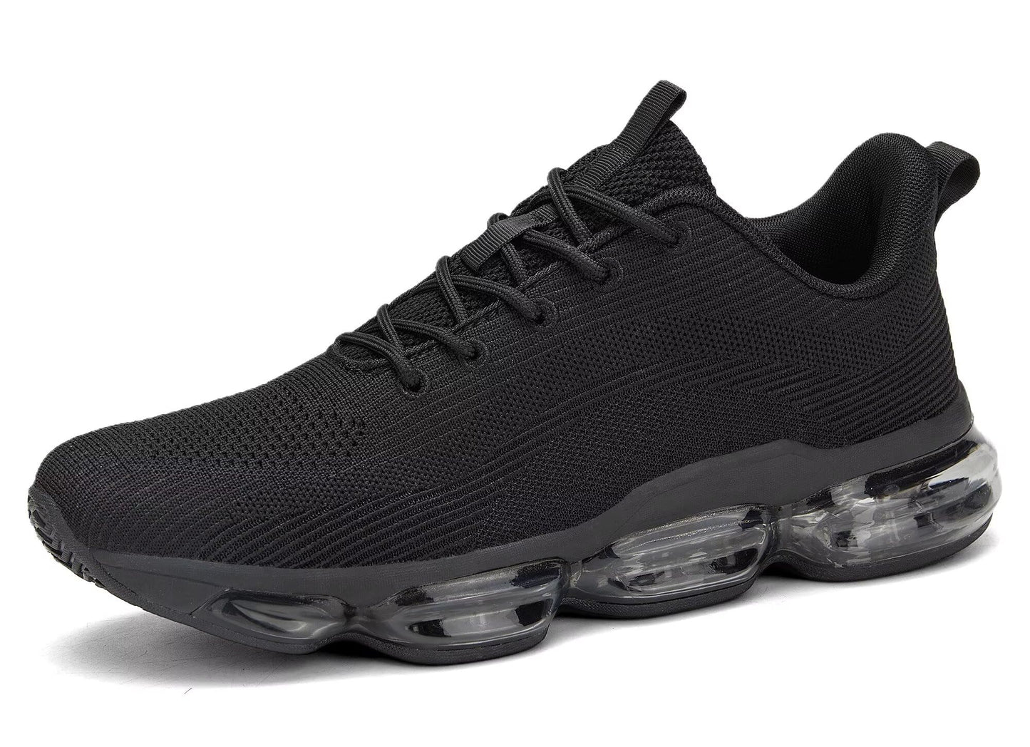 Mens Running Shoes Air Low Top Comfort Walking Lace Up Sneakers Breathable Fashion Tennis Sport Gym Fitness Cross Trainers