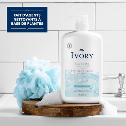 Ivory Milde & Sanfte Körperwäsche, Kokoswasserduft, 1,03 L