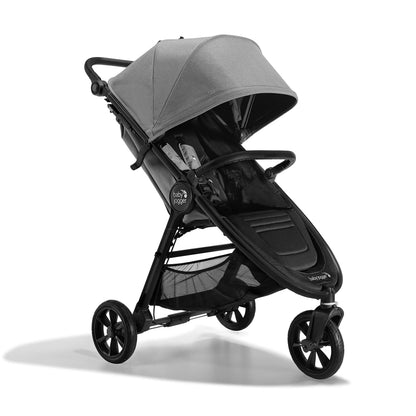 Baby Jogger® City Mini GT2 All-Terrain Double Stroller, Forever Air Rubber Tires, All-Wheel Suspension, Twin Stroller with Belly Bar, Leatherette Handlebar, Premium Fabric, Amazon Exclusive Pike Color