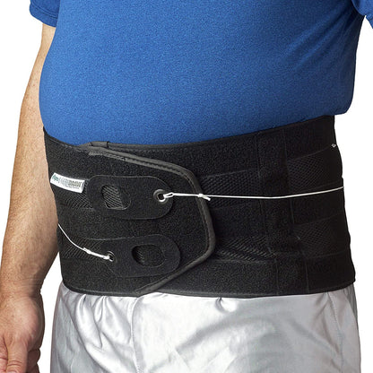 ASPEN Medical Products Quikdraw PRO Back Brace with Pulley System Lower-Back and Lumbar Pain Relief for Men and Women, Breathable, Large…
