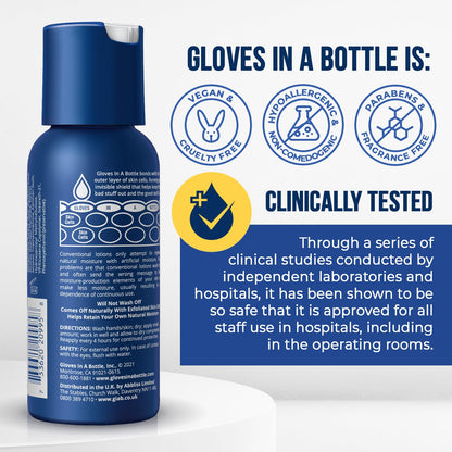 Gloves In A Bottle Shielding Lotion for Dry Itchy Skin, 2 ounce (Pack of 24)