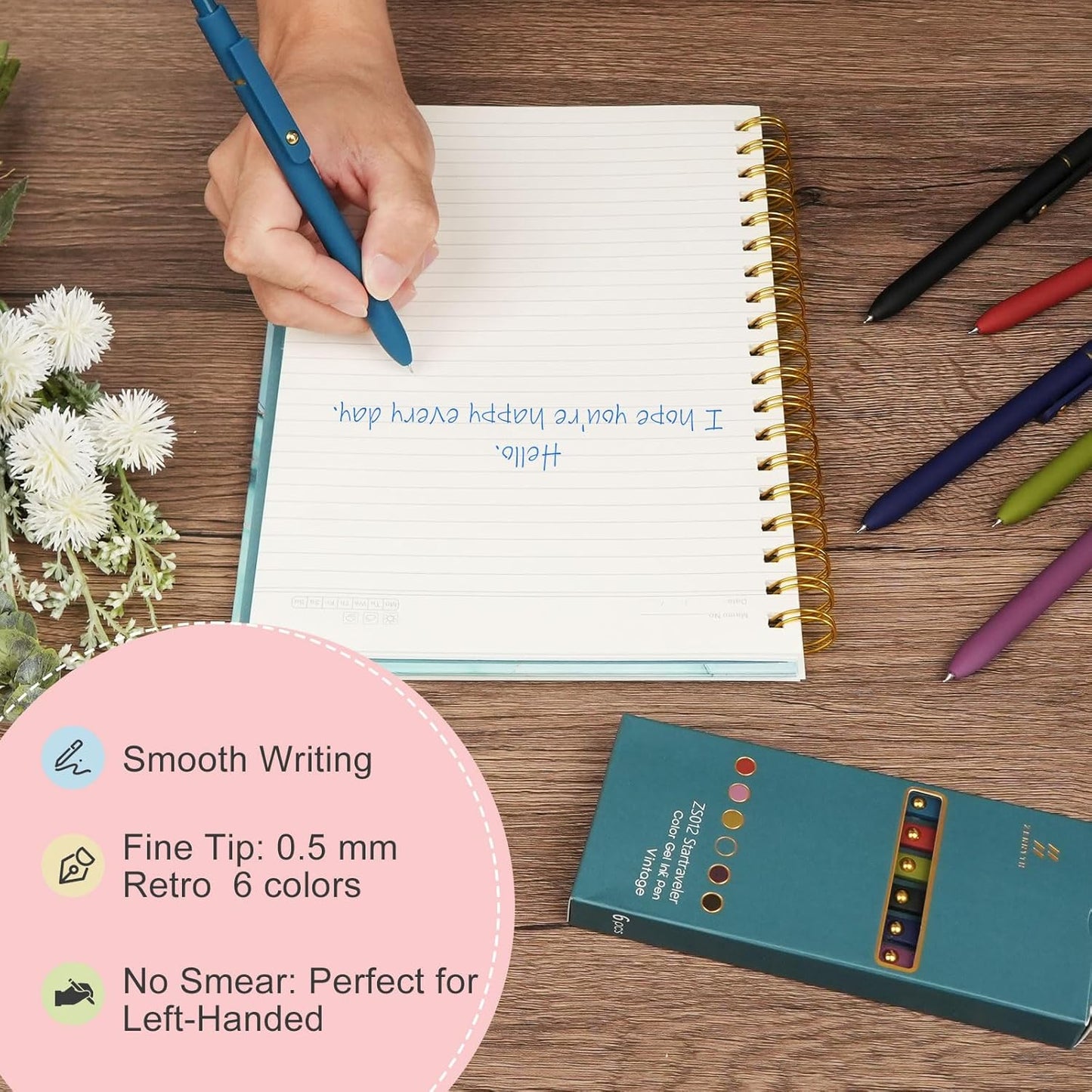 Ddaowanx Colorful Gel Pens: A Perfect Blend of Art and Functionality