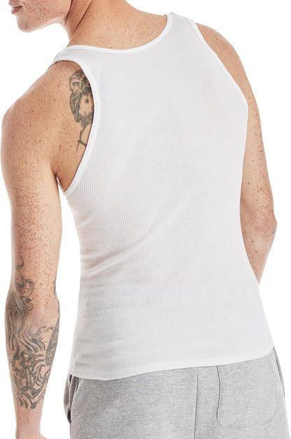 Hanes Geripptes Tanktop für Herren