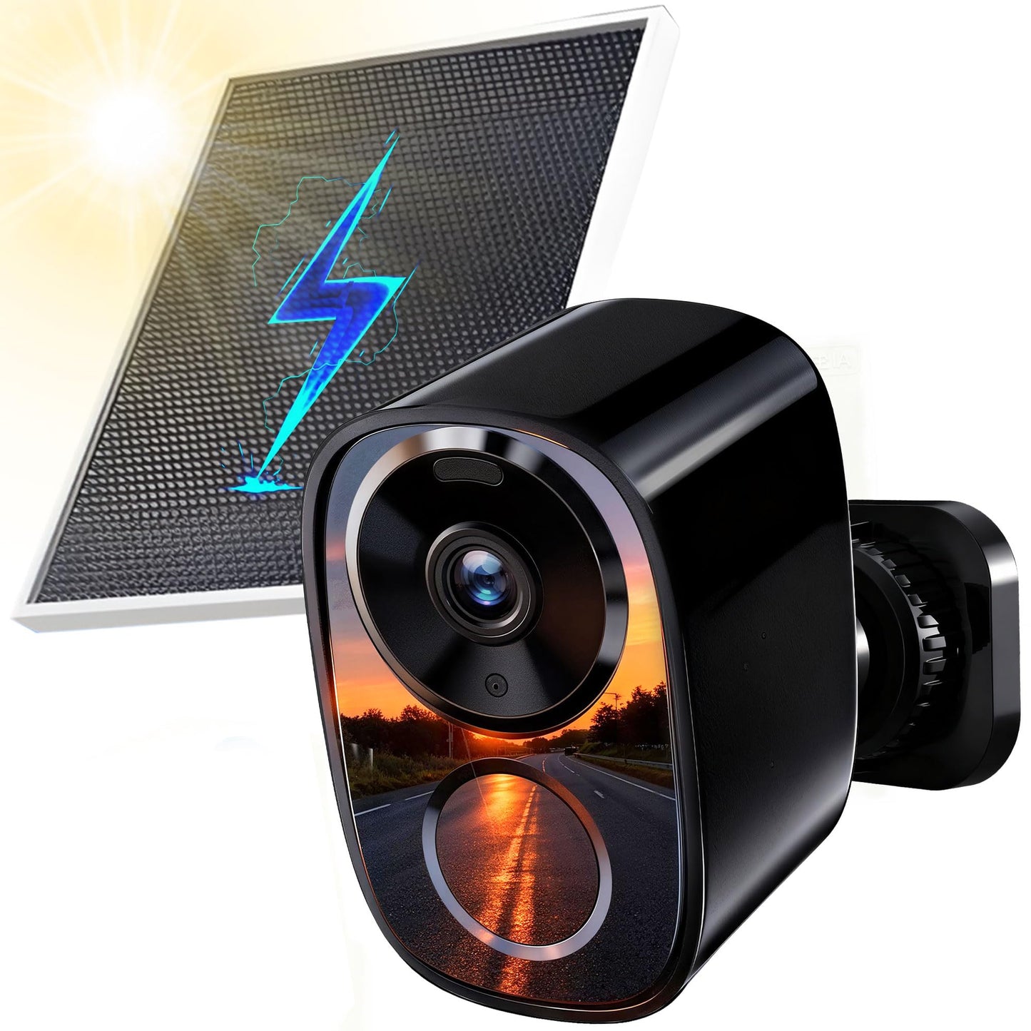 2026 Enhanced 2K UHD Security Cameras Wireless Outdoor – Free Cloud & SD Storage, Dual-Band WiFi 2.4G/5G, Full-Color Night Vision, 6-Month Battery, Motion Alerts, IP66 Weatherproof, 2-Way Talk