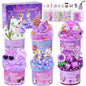 6 Pack Slimes, Pink Slime Kids, Cloud Slime kit for Girls Ages 8-12, Toys for Girls and Boys, for Kids Slime Set Party kit Goodie Bag Stuffers, 4 5 6 7 8 9 10 Year Old Girl Birthday Gift Cute Stuff