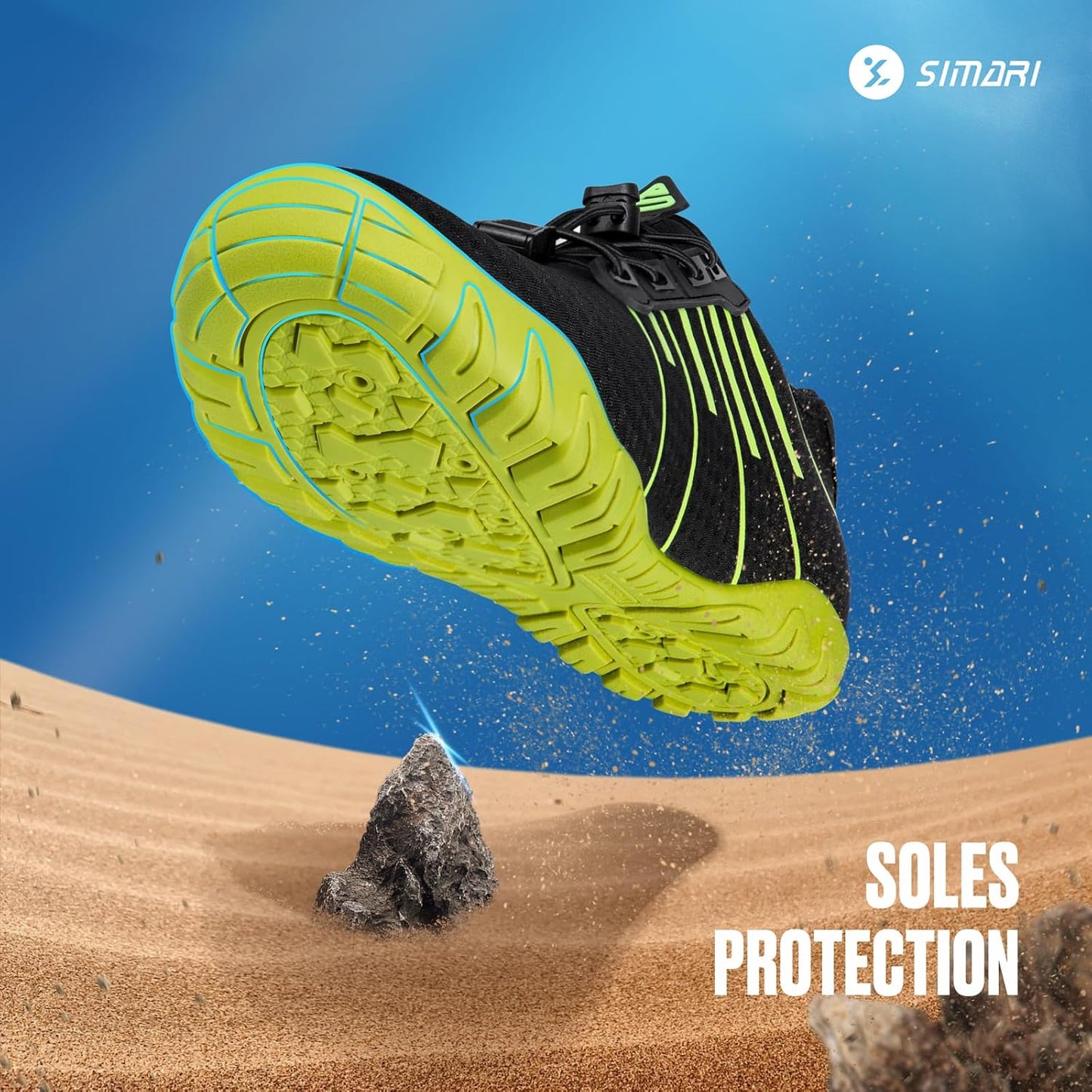 SIMARI Wasserschuhe für Damen und Herren, Badeschuhe, Strandschuhe, schnelltrocknend, Barfußschuhe, Wanderschuhe, Surfschuhe, Laufschuhe, Kajakschuhe