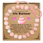 Sereney Birthday Gifts for Girls, Beaded Bracelets as 1/2 1 2 3 4 5 6 7 8 9 10 11 12 13 14 15 16 Year Old Birthday Gift, Adjustable Cross/Pearl Bracelet as Happy Birthday Gifts for Daughter