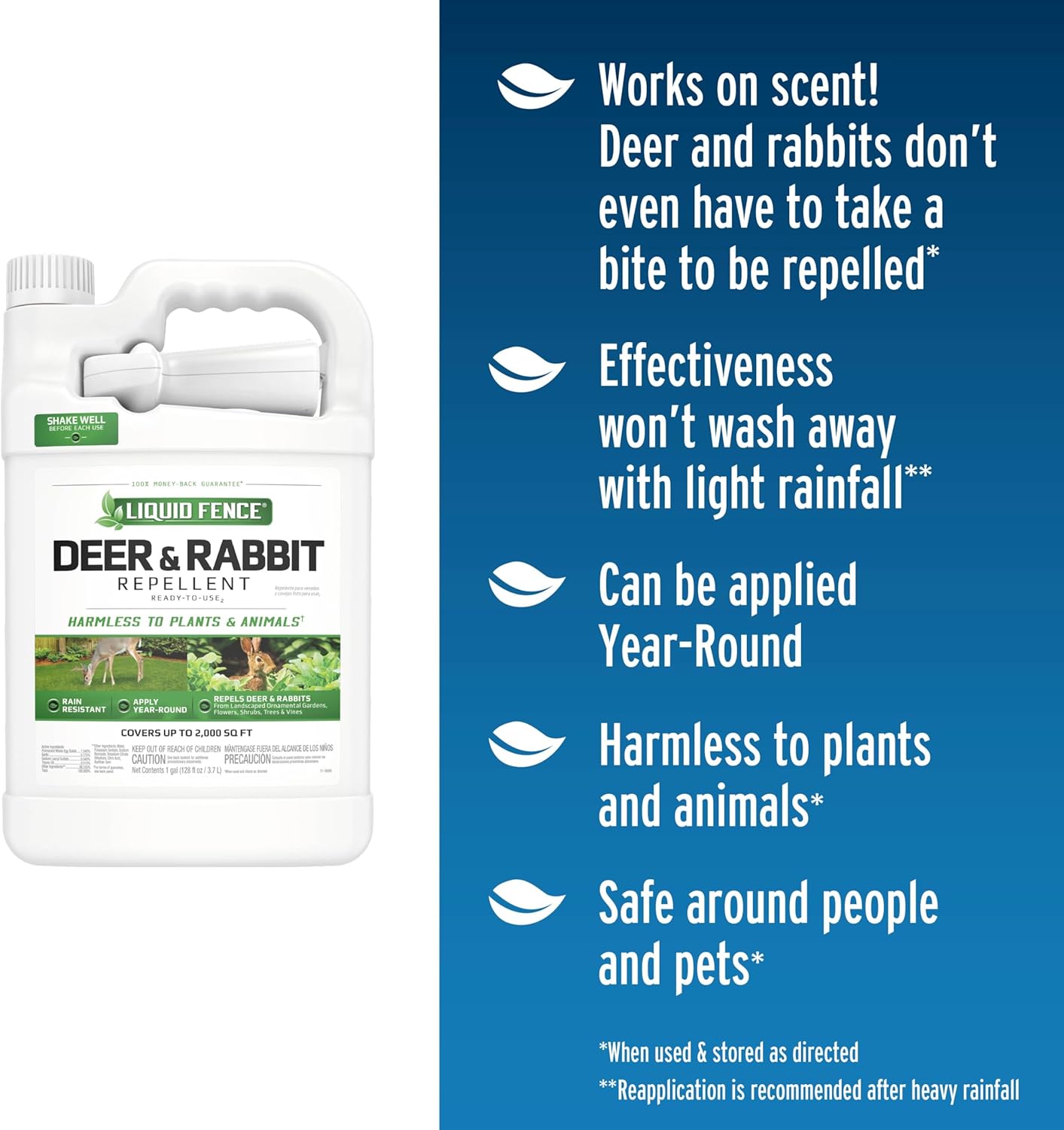 Liquid Fence Deer And Rabbit Repellent: Keep Your Garden Safe