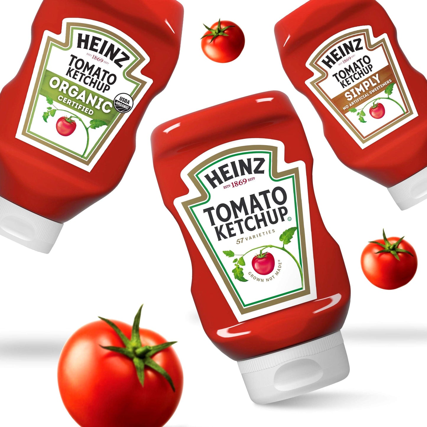 HEINZ Ketchup für den Kühlschrank – 2er-Pack, 2,5 Liter/84,56 Flüssigunzen {Importiert aus Kanada}