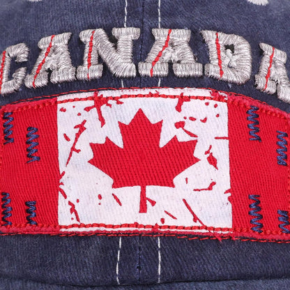 2 Stück Kanada Baseballkappe Kanada Souvenirs Verstellbare Hüte Geschenke für Männer Frauen