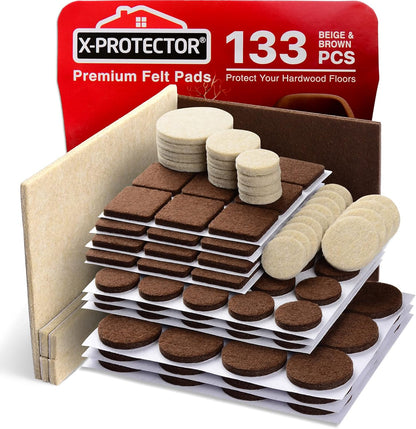 133 PCS Brown & Beige