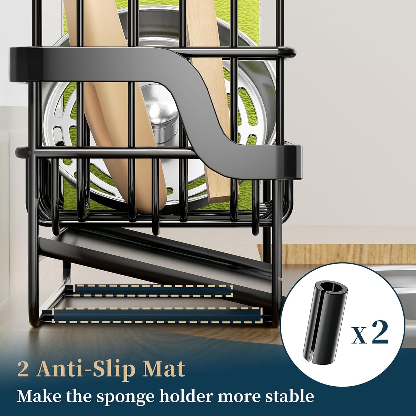 Consumest Sponge Holder for Kitchen Sink - A Game-Changer for Kitchen Organization