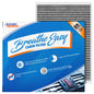 Spearhead Odor Defense Breathe Easy AC & Heater Cabin Filter | Fits Select 2016-2025 Toyota, Lexus, Subaru, 2016-2023 CX-9 Like OEM | Up to 25% Longer Lasting w/Activated Carbon (BE-157)