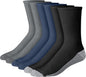 12-14Anthracite/bleu marine/noir - Lot de 6