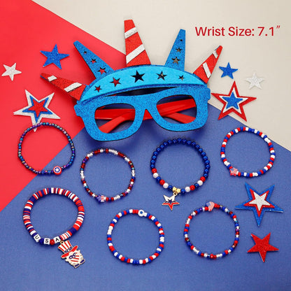 Lorenleya Independence Day Bracelets Review: A Patriotic Touch for Your Summer Style