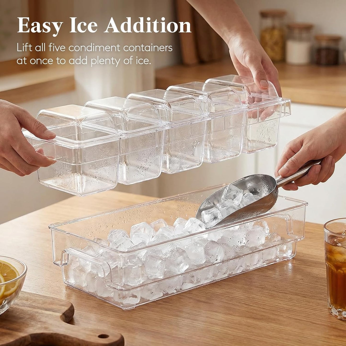 Lifewit Chilled Condiment Containers: The Ultimate Party Hack