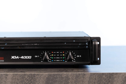 Gemini Professional 1300W 2-Channel Power Amplifier – High-Powered DJ & PA Audio Amp with XLR/RCA Inputs, Bridge Mode, Built-in Protection & Cooling for Live Sound & Installations (XGA-5000)