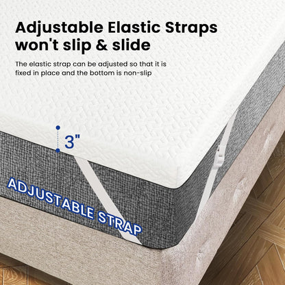 Czpalo 3 Inch Gel Memory Foam Mattress Topper Review: Upgrade Your Sleep