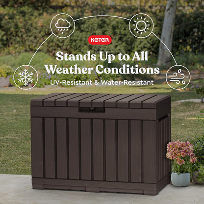 Keter Kentwood 50 Gallon Resin Deck Box Review