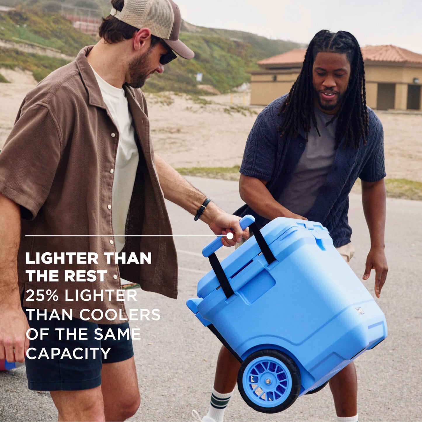 Coleman Pro Heavy-Duty 25qt Ultra-Light Premium Hard Cooler, Extra-Thick Insulation Keeps Ice up to 3 Days, 36-Can Capacity