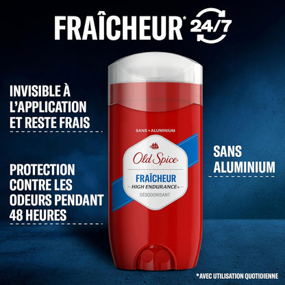Old Spice High Endurance Deodorant für Herren, Aluminiumfrei, Pure Sport Duft, 107 g