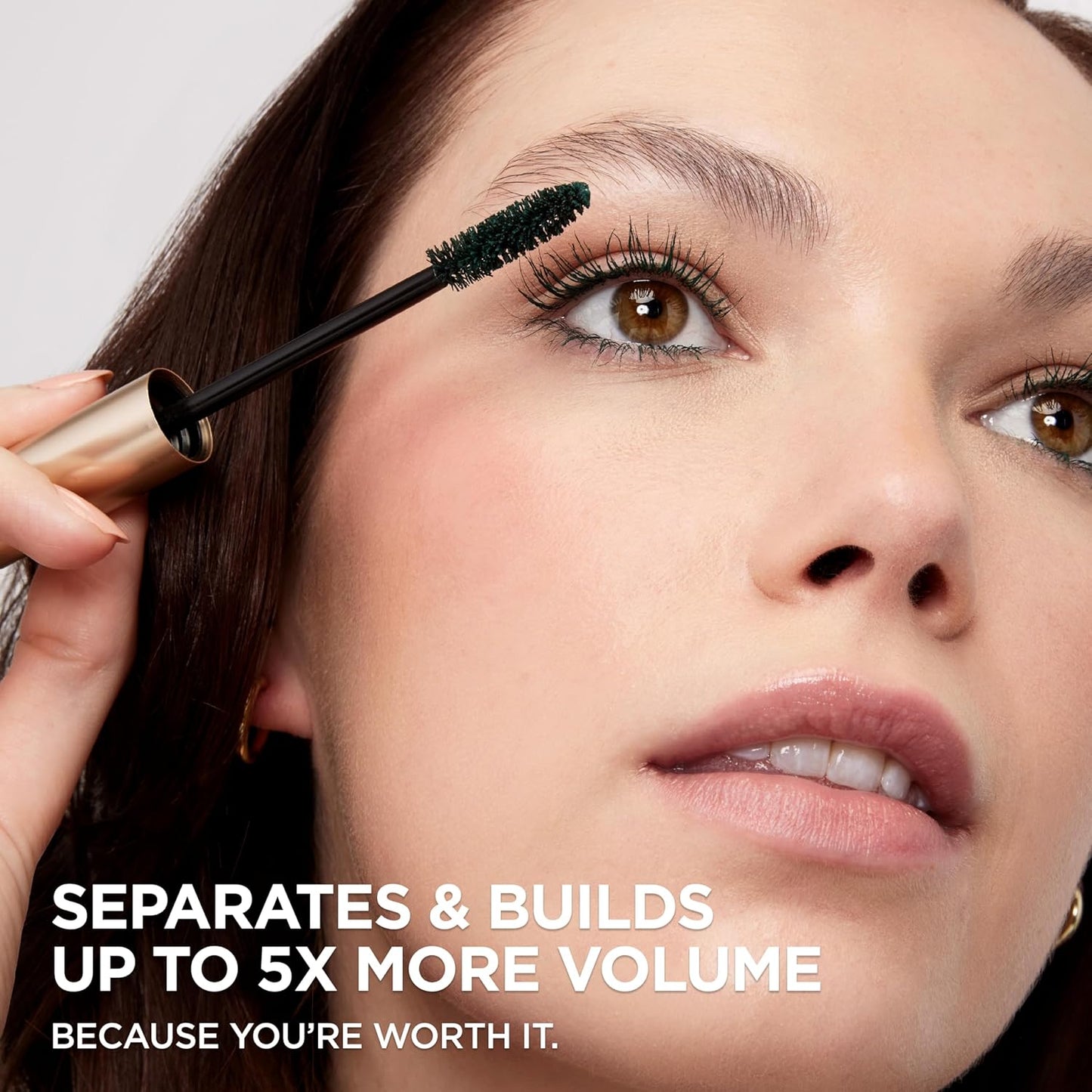 L'Oréal Paris Voluminous Original Mascara, Wimpern tuschen für Volumen und Trennung, nicht verklumpende Formel für weiche und geschmeidige Wimpern, Blackest Black 8,5ml