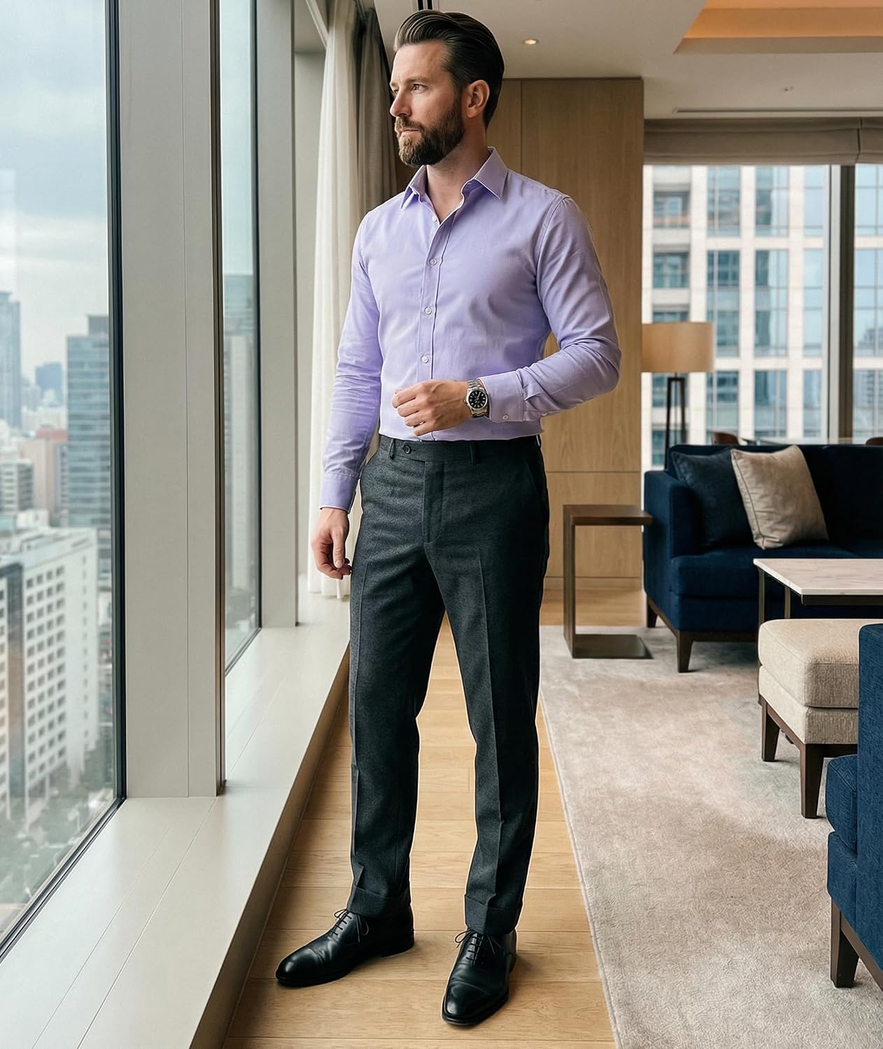 Beninos Men's Dress Shirts: A Solid Choice for Formal and Business Casual Occasions