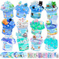 6 Pack Slimes, Pink Slime Kids, Cloud Slime kit for Girls Ages 8-12, Toys for Girls and Boys, for Kids Slime Set Party kit Goodie Bag Stuffers, 4 5 6 7 8 9 10 Year Old Girl Birthday Gift Cute Stuff