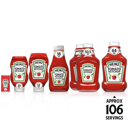 HEINZ Ketchup für den Kühlschrank – 2er-Pack, 2,5 Liter/84,56 Flüssigunzen {Importiert aus Kanada}
