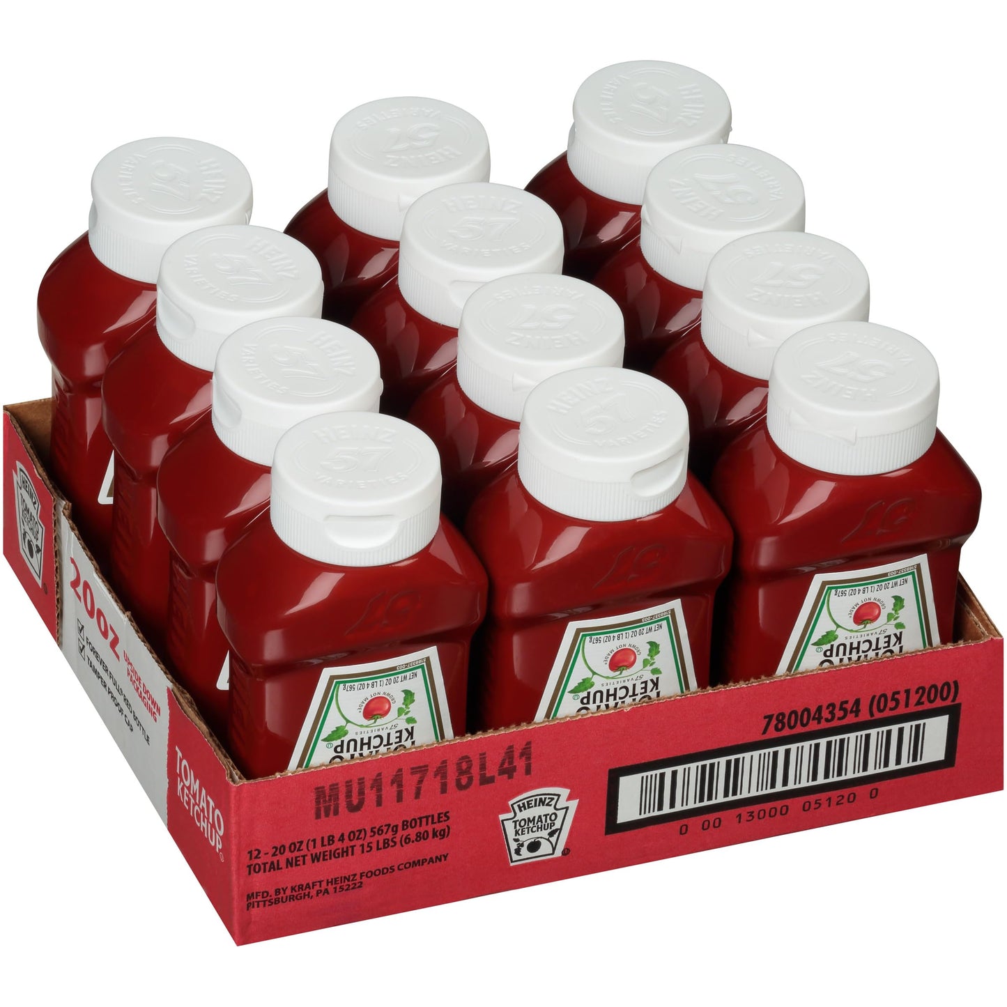 HEINZ Ketchup für den Kühlschrank – 2er-Pack, 2,5 Liter/84,56 Flüssigunzen {Importiert aus Kanada}